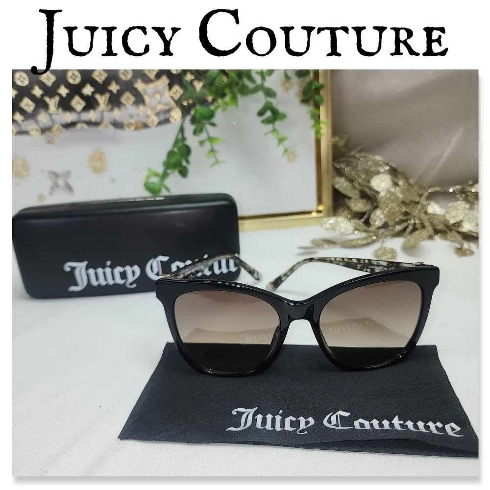 Juicy Couture JU 629/G/S Sunglasses With Hard Case And Dust Cloth
